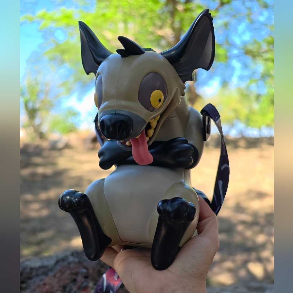 Hyena Dog Toy - Black and Tan